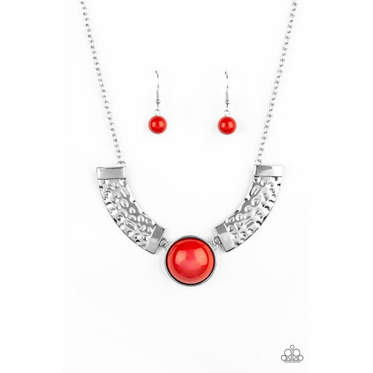 Egyptian Spell – Orange Necklace 1478