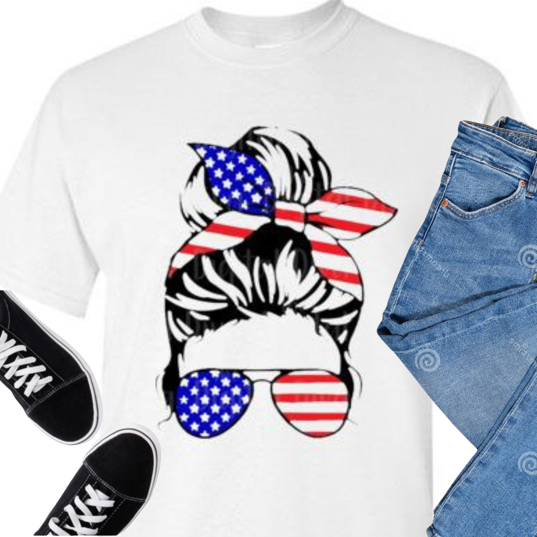USA Beauty Tee Shirt Top