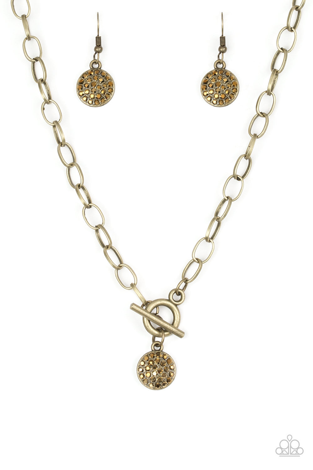 Sorority Sisters - Brass Necklace 2208