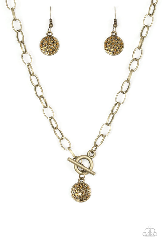 Sorority Sisters - Brass Necklace 2208