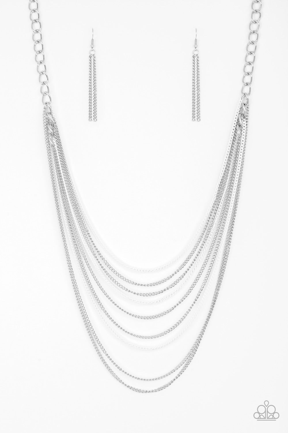 Rebel Rainbow- White Necklace