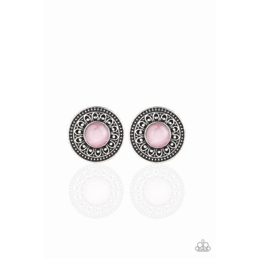 Fine Flora – Pink Earrings