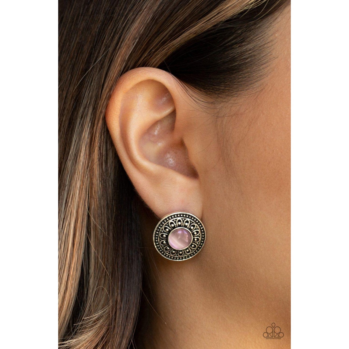 Fine Flora – Pink Earrings