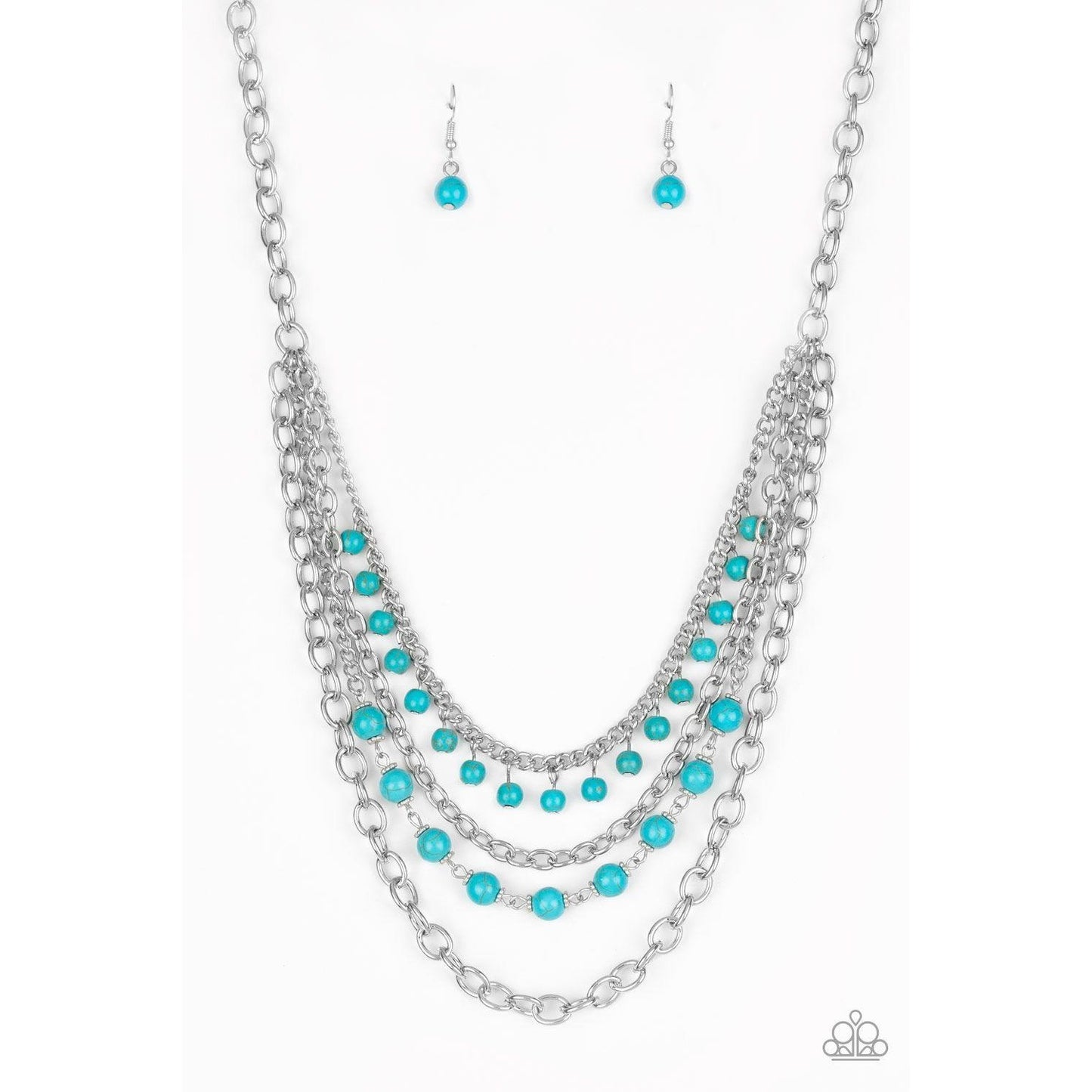 Ground Forces - Blue Necklace 828