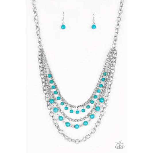Ground Forces - Blue Necklace 828