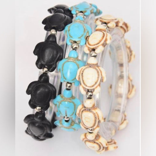 Sea Turtle Nautical Beach Bracelets