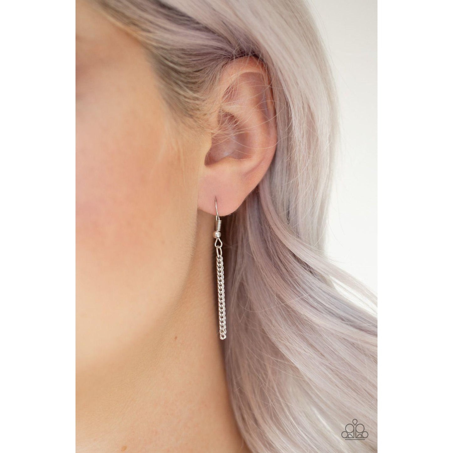 Triple Shimmer – Silver Necklace