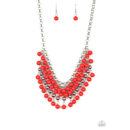 Jubilant Jingle – Red Necklace 1372