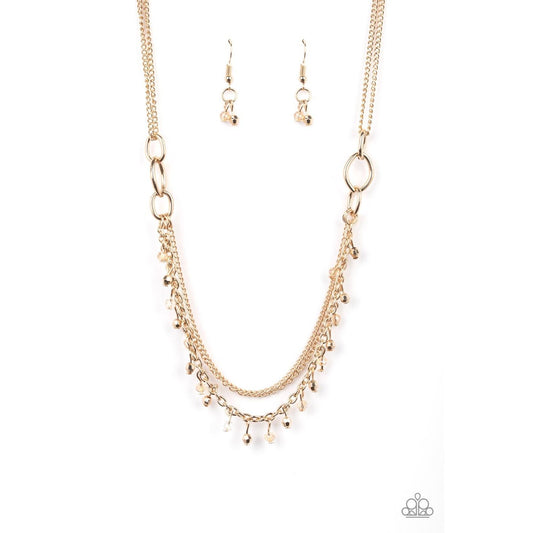 Financially Fabulous - Gold Necklace 1528