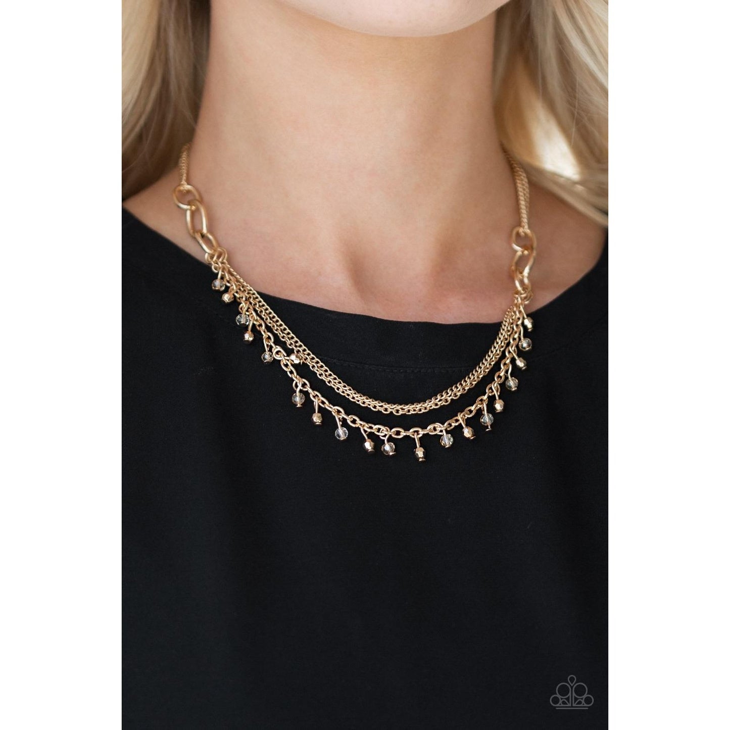 Financially Fabulous - Gold Necklace 1528