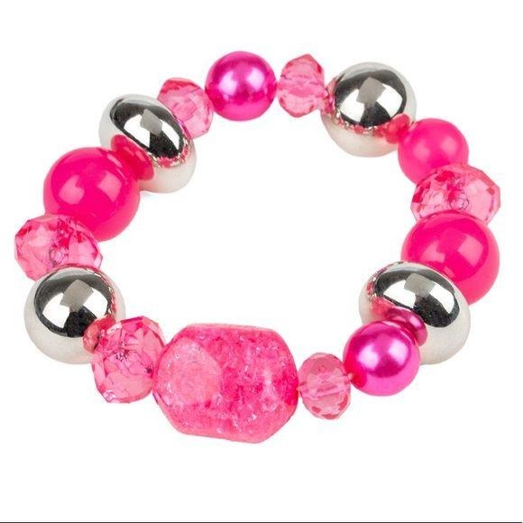 Ice Ice-Breaker - Pink Bracelet Jewelry 2155