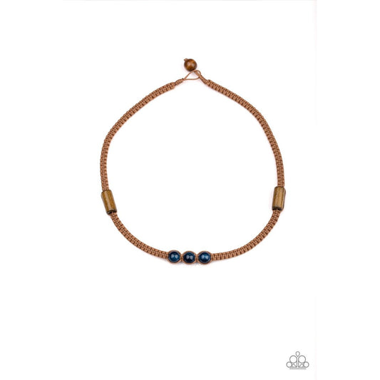 Honolulu Hustler - Blue Urban Necklace