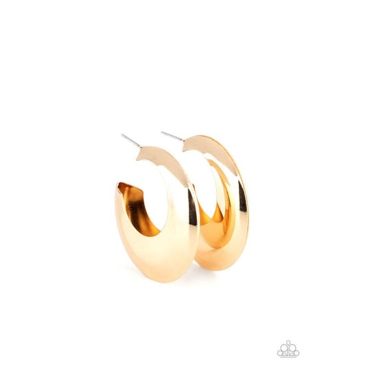 Chic CRESCENTO – Gold Earrings