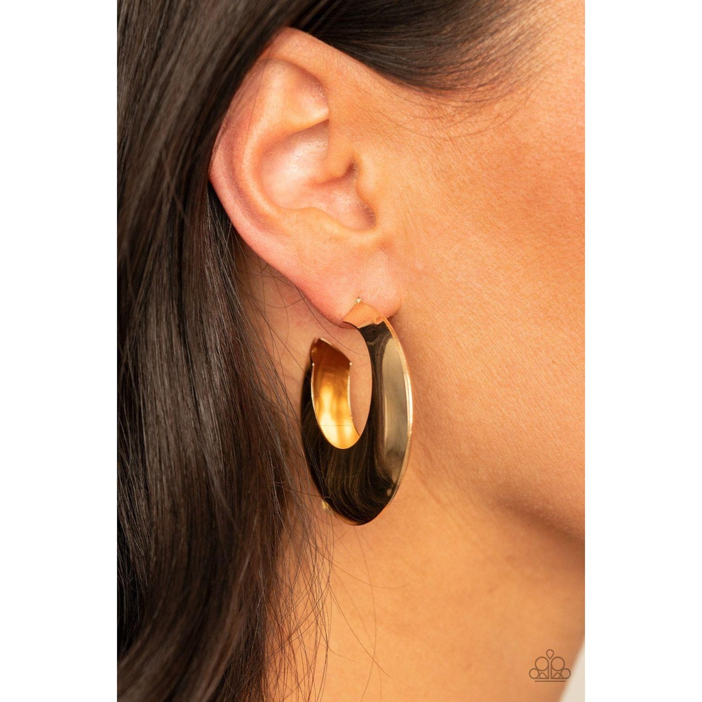 Chic CRESCENTO – Gold Earrings