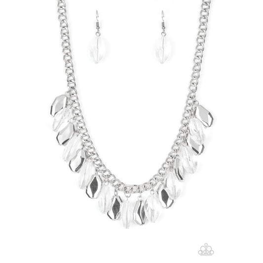 Fringe Fabulous - White Necklace 888
