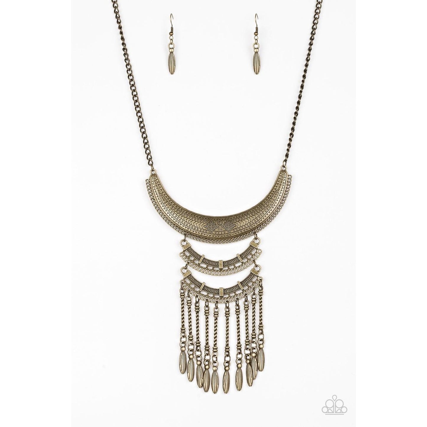 Eastern Empress – Brass Necklace