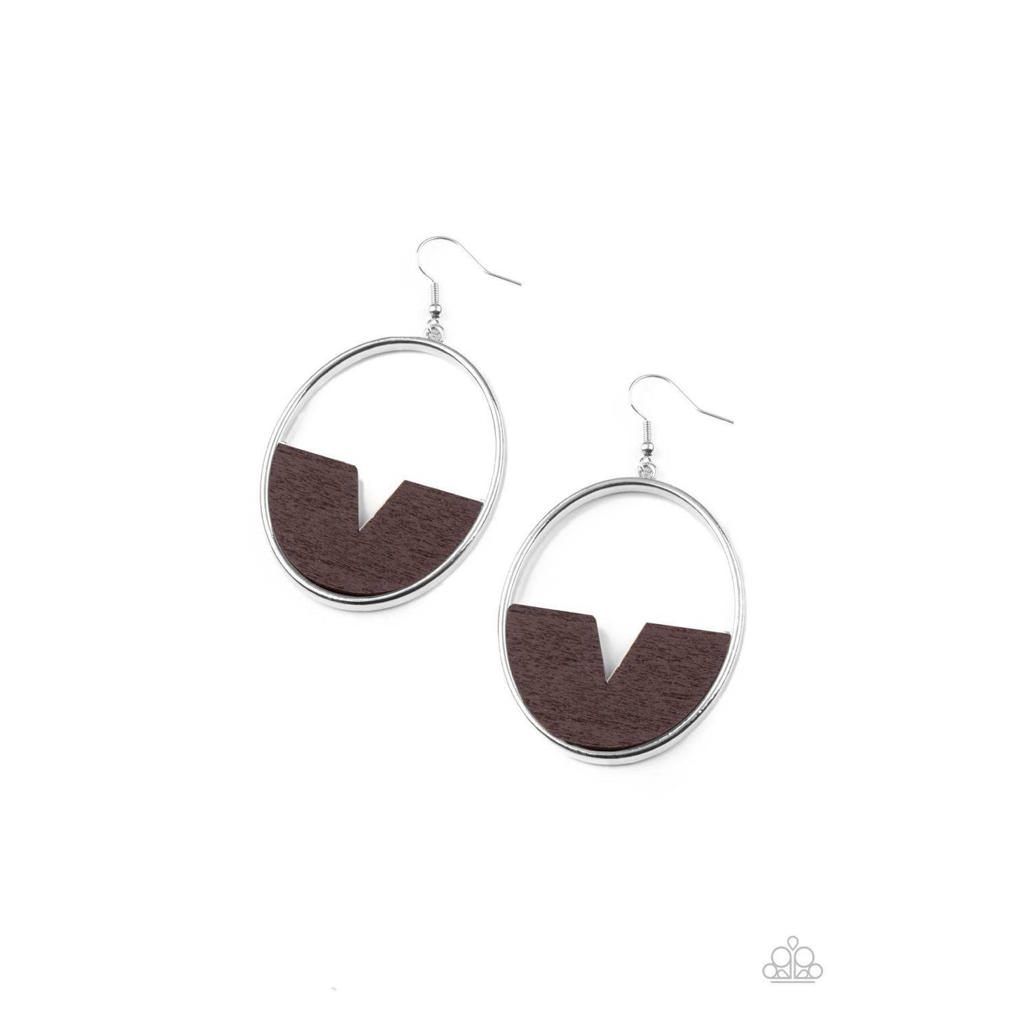 Island Breeze - Brown Earrings 2154